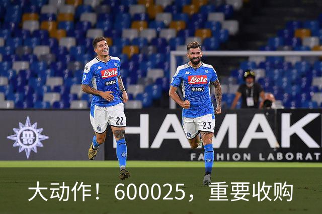 大动作！600025，重要收购